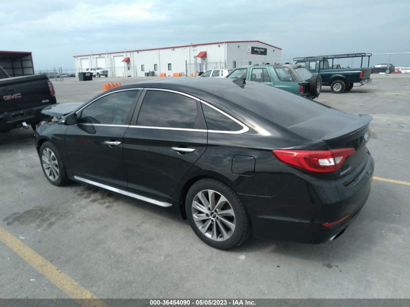 2017 HYUNDAI SONATA SPORT - 5NPE34AF4HH552364