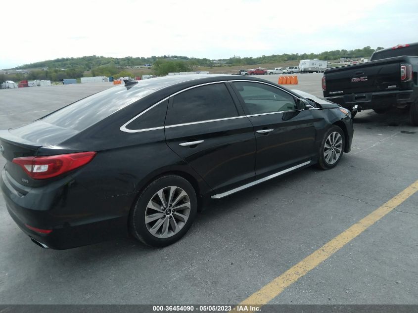 2017 HYUNDAI SONATA SPORT - 5NPE34AF4HH552364