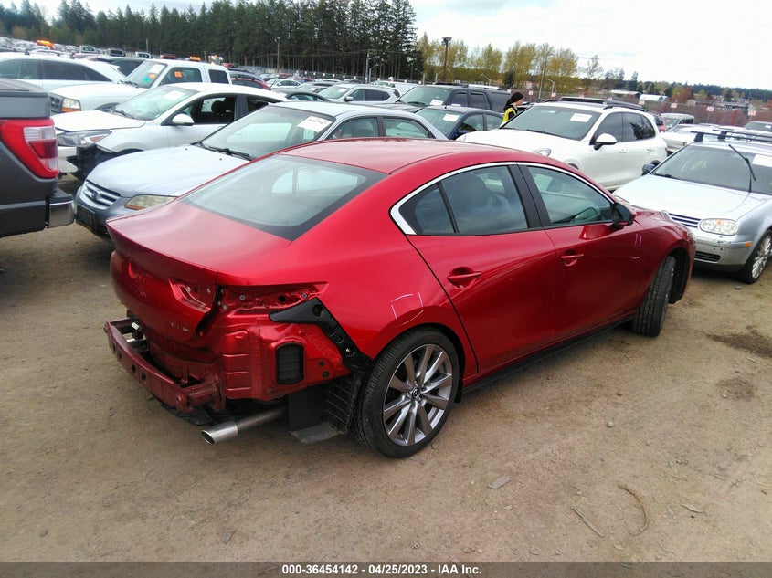 VIN 3MZBPBCM0LM133337 2020 MAZDA MAZDA3 SEDAN SELECT PACKAGE