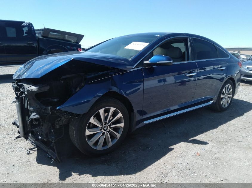 2015 HYUNDAI SONATA 2.4L SPORT - 5NPE34AF8FH220201