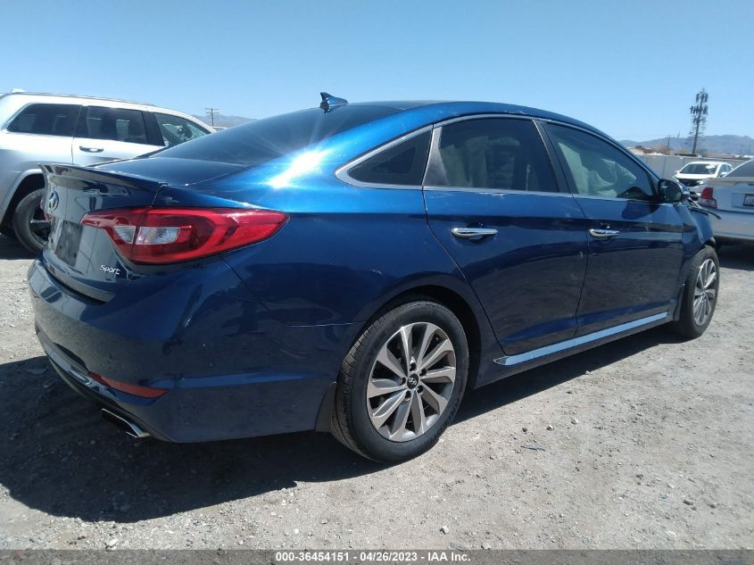 2015 HYUNDAI SONATA 2.4L SPORT - 5NPE34AF8FH220201