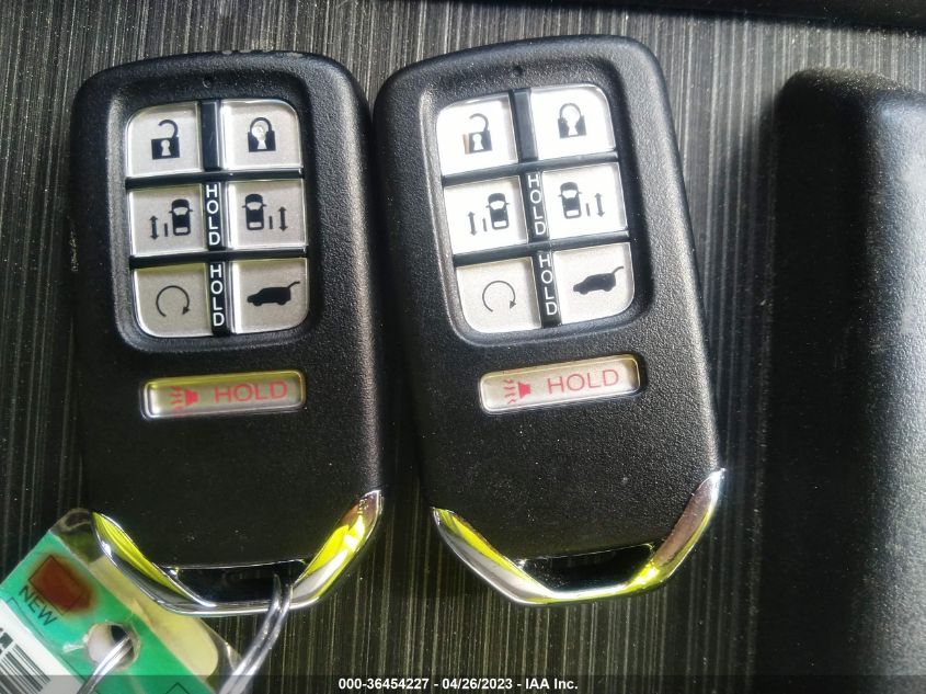 2022 HONDA ODYSSEY EX-L - 5FNRL6H72NB028636