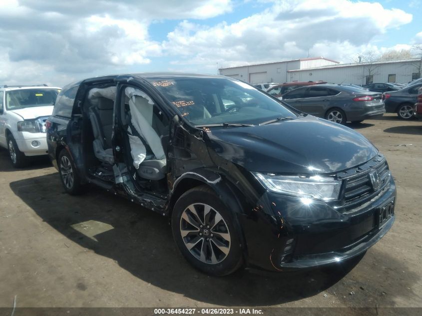 2022 HONDA ODYSSEY EX-L - 5FNRL6H72NB028636