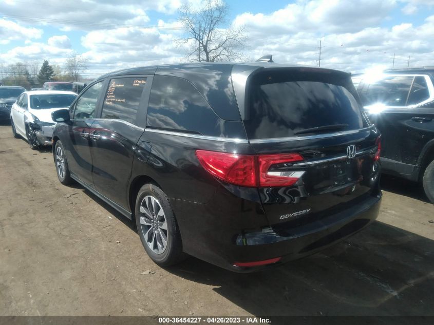 2022 HONDA ODYSSEY EX-L - 5FNRL6H72NB028636