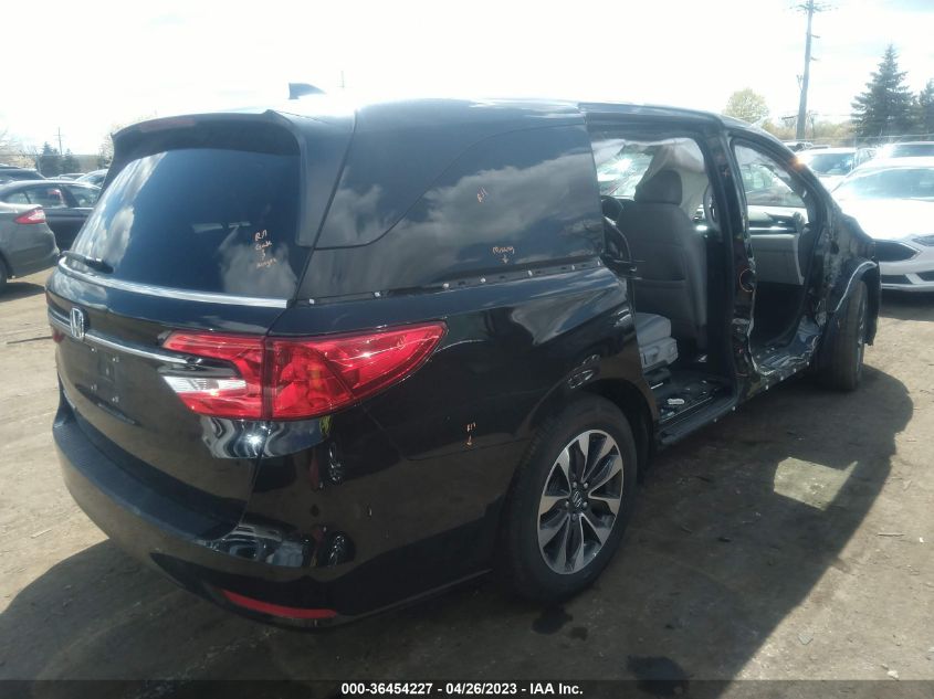 2022 HONDA ODYSSEY EX-L - 5FNRL6H72NB028636
