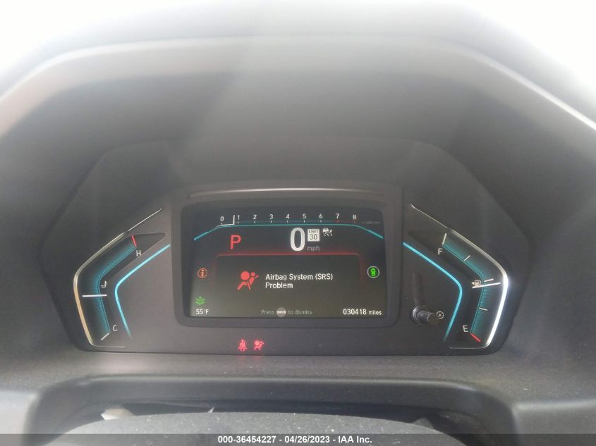 2022 HONDA ODYSSEY EX-L - 5FNRL6H72NB028636