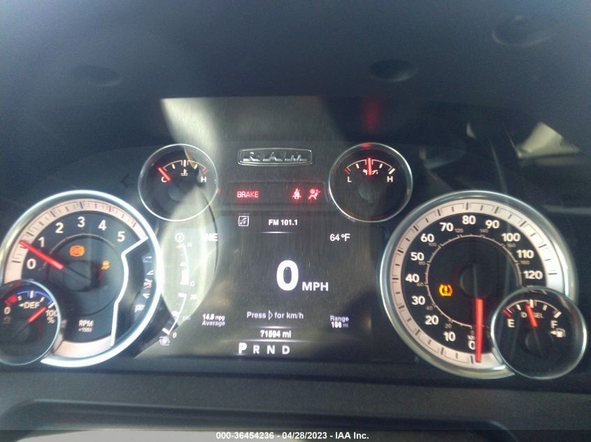 2016 RAM 2500 LARAMIE - 3C6UR5FL8GG380773