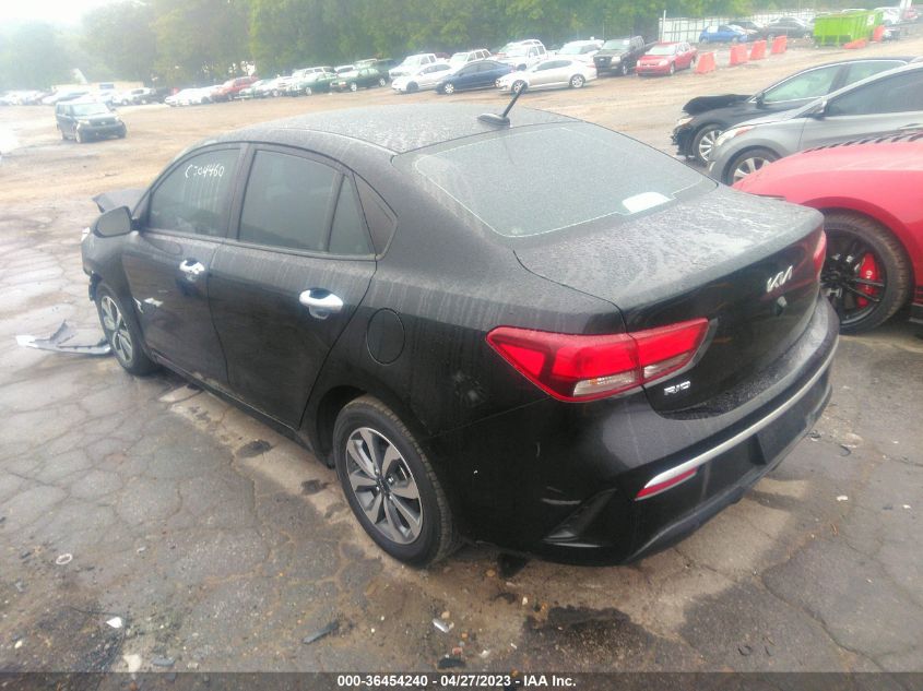 2022 KIA RIO S - 3KPA24AD9NE495224
