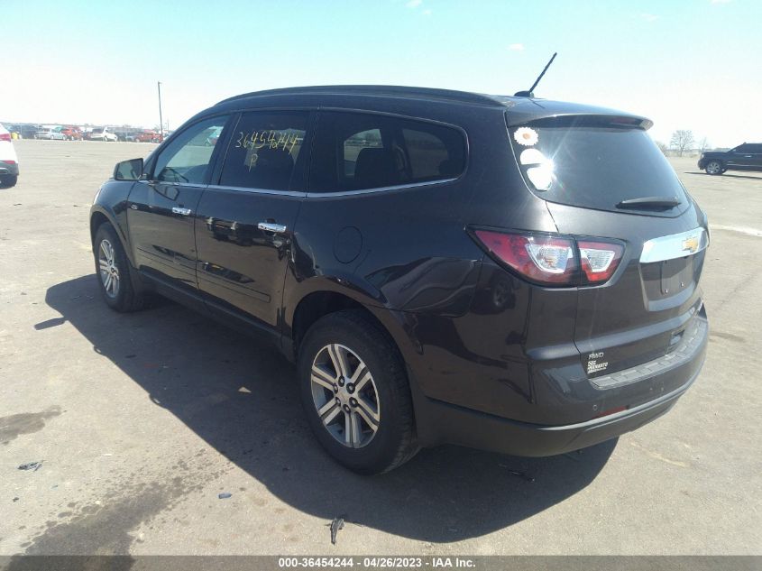 2015 CHEVROLET TRAVERSE LT - 1GNKVHKD6FJ362868