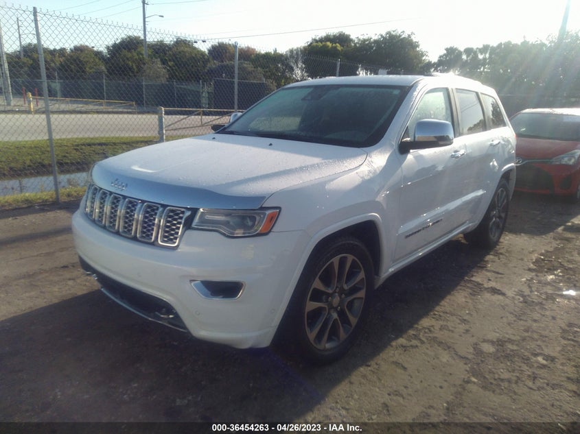 VIN 1C4RJFCG5JC262676 2018 JEEP GRAND CHEROKEE OVERLAND