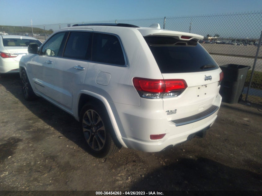 VIN 1C4RJFCG5JC262676 2018 JEEP GRAND CHEROKEE OVERLAND