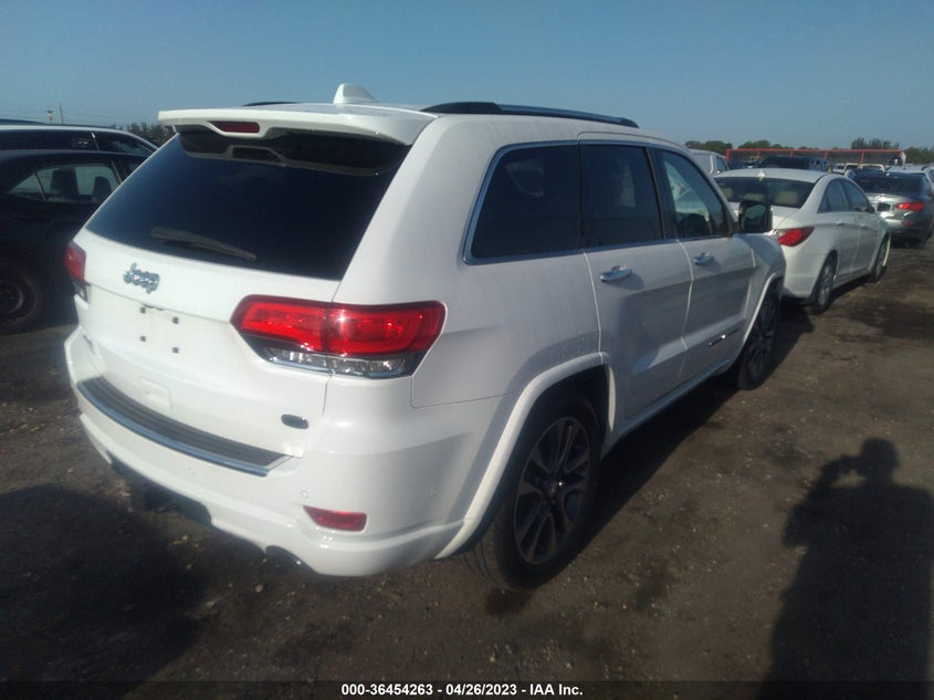 VIN 1C4RJFCG5JC262676 2018 JEEP GRAND CHEROKEE OVERLAND