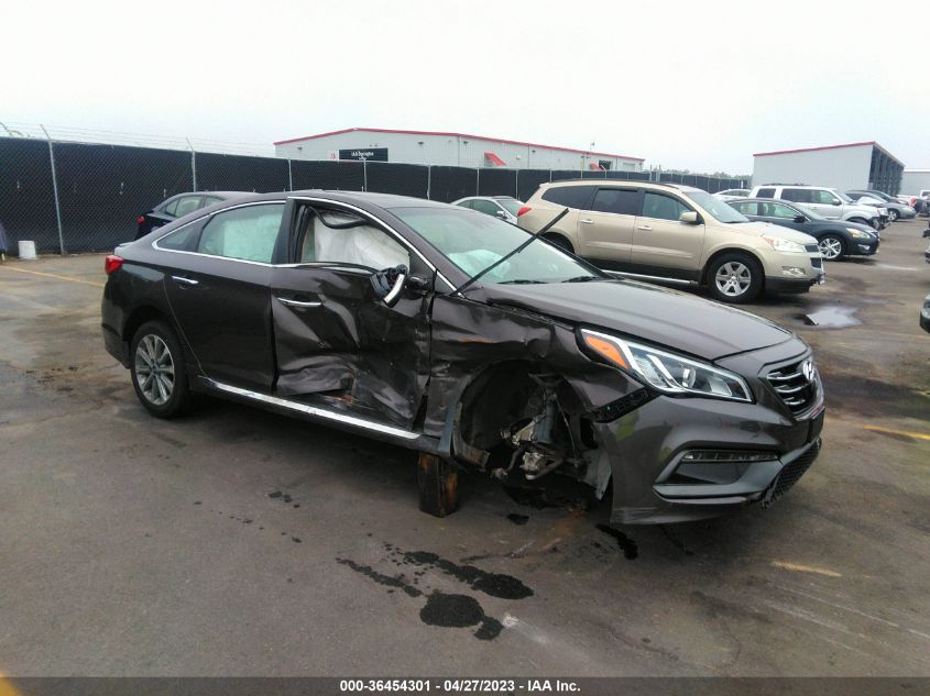 2017 HYUNDAI SONATA LIMITED - 5NPE34AFXHH501869