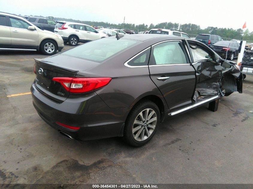 2017 HYUNDAI SONATA LIMITED - 5NPE34AFXHH501869