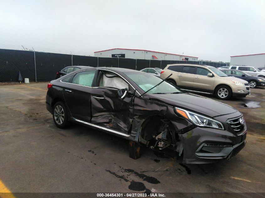 2017 HYUNDAI SONATA LIMITED - 5NPE34AFXHH501869