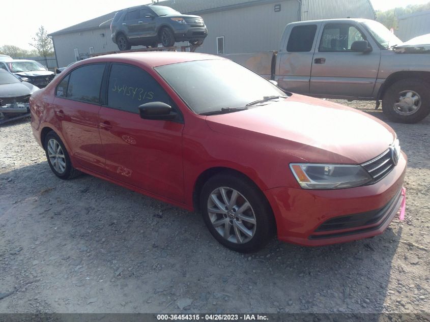 2015 VOLKSWAGEN JETTA SEDAN 1.8T SE - 3VWD17AJ4FM332539