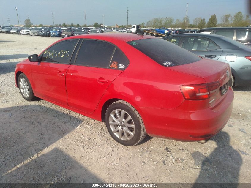 2015 VOLKSWAGEN JETTA SEDAN 1.8T SE - 3VWD17AJ4FM332539