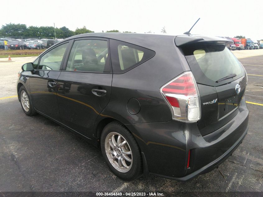 2017 TOYOTA PRIUS V TWO/FIVE/THREE/FOUR - JTDZN3EU7HJ067464