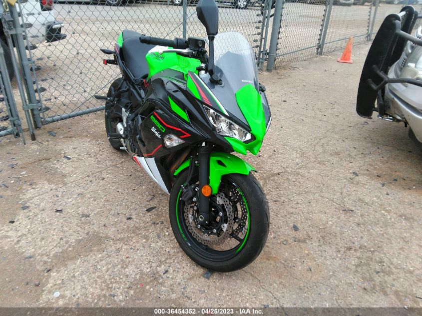 2022 KAWASAKI EX650 N - ML5EXEN16NDA75041