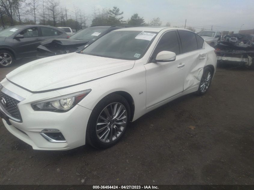 2018 INFINITI Q50 3.0T LUXE - JN1EV7ARXJM442620