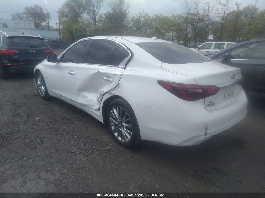 2018 INFINITI Q50 3.0T LUXE - JN1EV7ARXJM442620