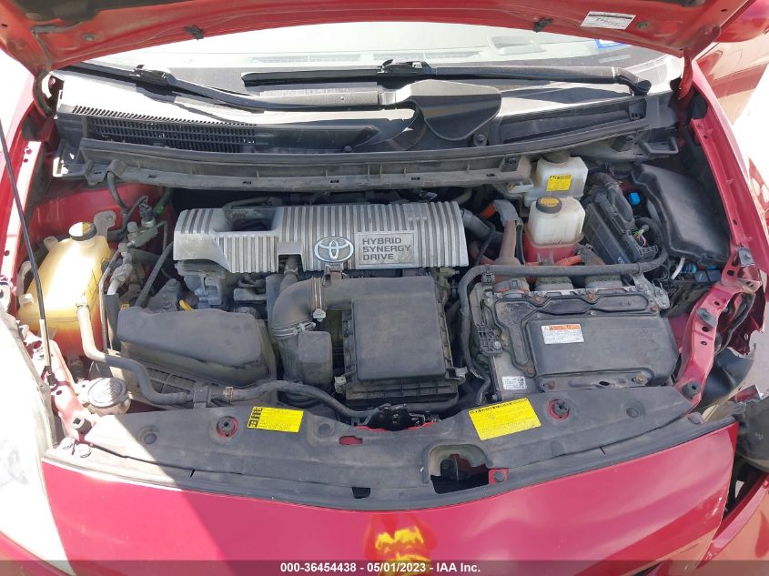 2013 TOYOTA PRIUS ONE/TWO/THREE/FOUR/FIVE - JTDKN3DU7D5692694