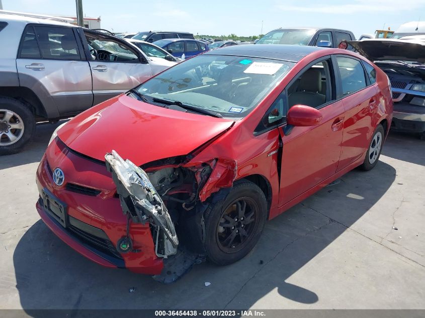 2013 TOYOTA PRIUS ONE/TWO/THREE/FOUR/FIVE - JTDKN3DU7D5692694