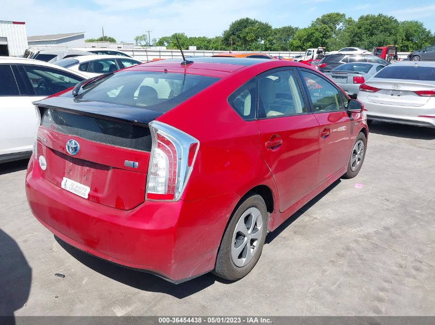 2013 TOYOTA PRIUS ONE/TWO/THREE/FOUR/FIVE - JTDKN3DU7D5692694