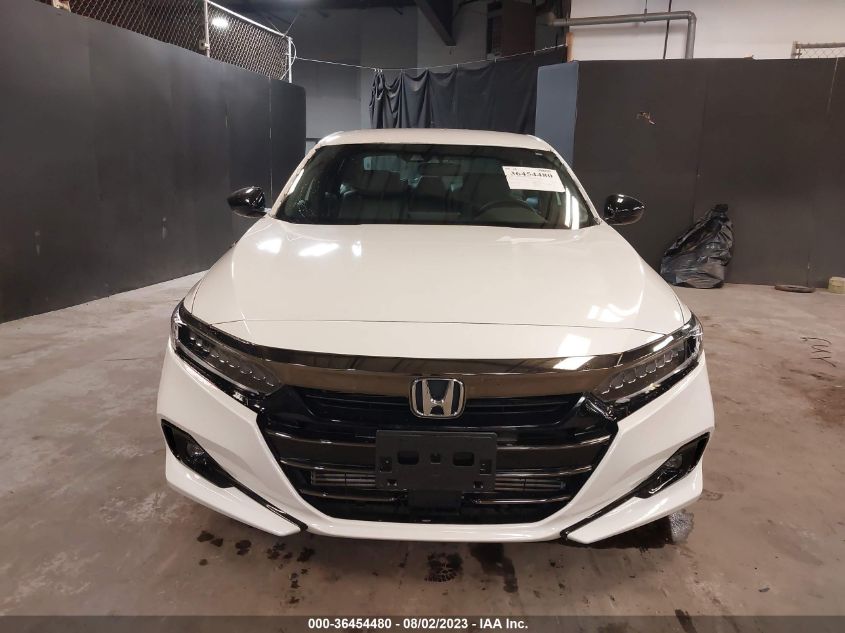 2021 HONDA ACCORD SEDAN SPORT - 1HGCV1F3XMA058270
