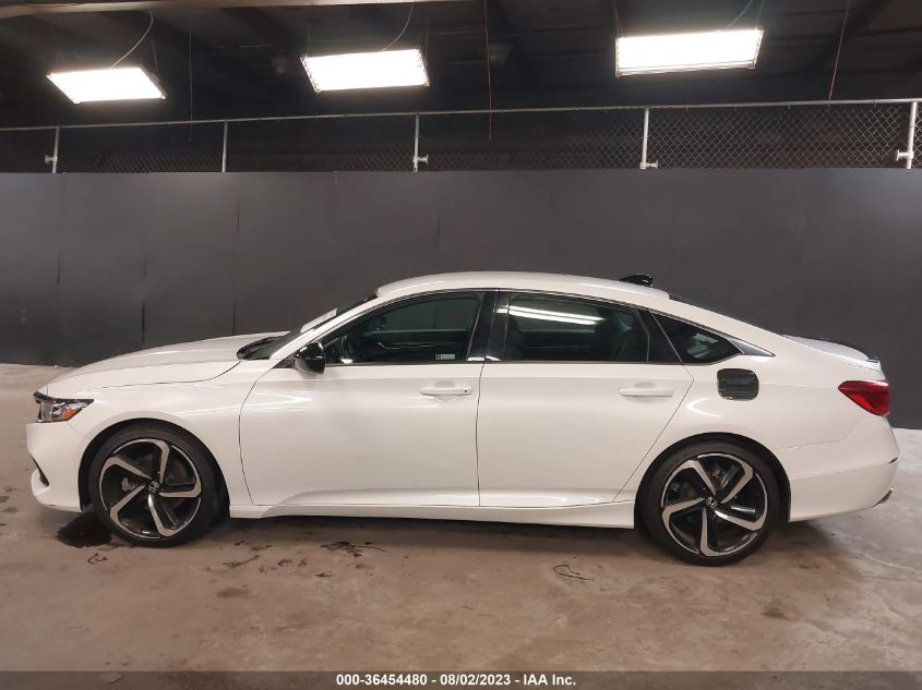 2021 HONDA ACCORD SEDAN SPORT - 1HGCV1F3XMA058270