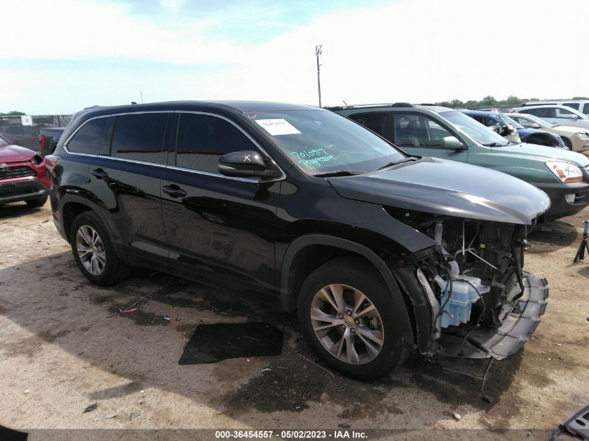 2015 TOYOTA HIGHLANDER LE - 5TDZKRFH4FS110686