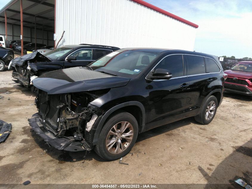 2015 TOYOTA HIGHLANDER LE - 5TDZKRFH4FS110686