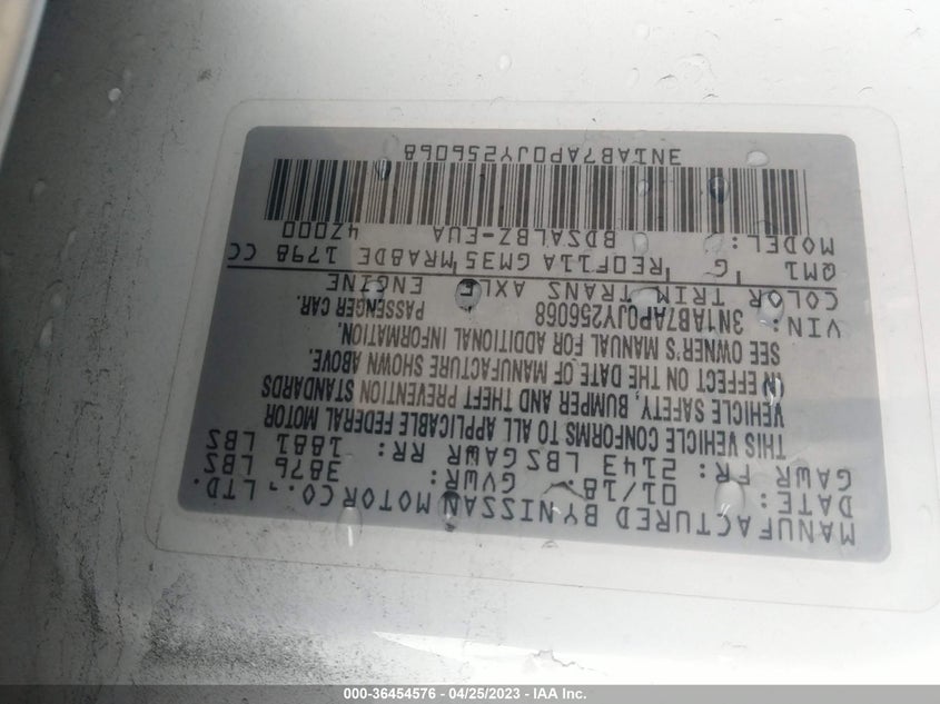 VIN 3N1AB7AP0JY256068 2018 NISSAN SENTRA S