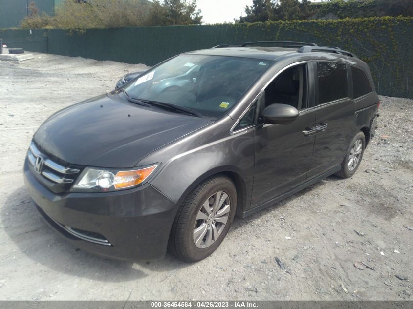 VIN 5FNRL5H64FB045151 2015 HONDA ODYSSEY no.2