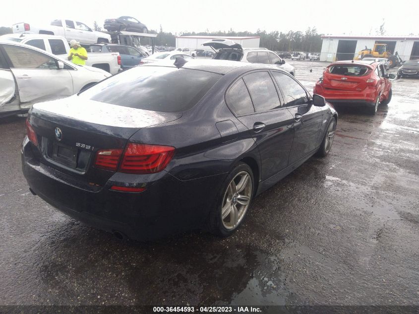 2013 BMW 5 SERIES 535I - WBAFR7C54DC820941