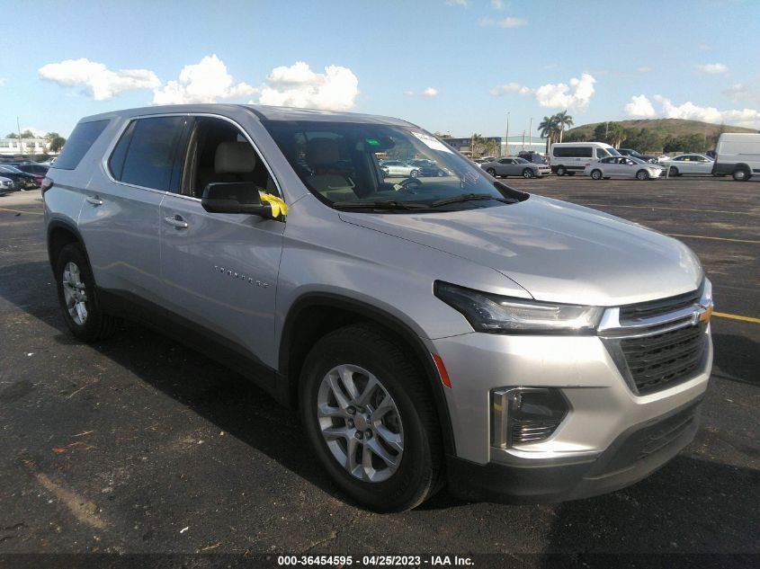 2022 CHEVROLET TRAVERSE LS - 1GNERFKW3NJ143744