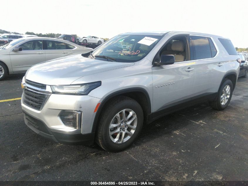 2022 CHEVROLET TRAVERSE LS - 1GNERFKW3NJ143744
