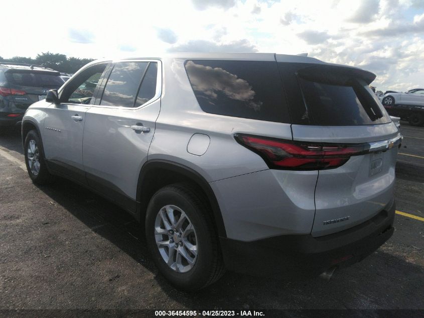 2022 CHEVROLET TRAVERSE LS - 1GNERFKW3NJ143744