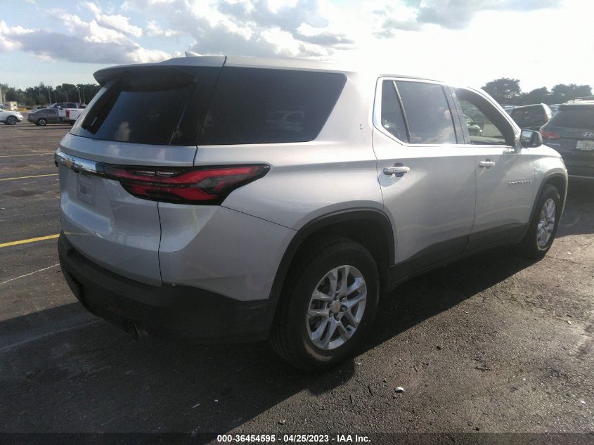 2022 CHEVROLET TRAVERSE LS - 1GNERFKW3NJ143744