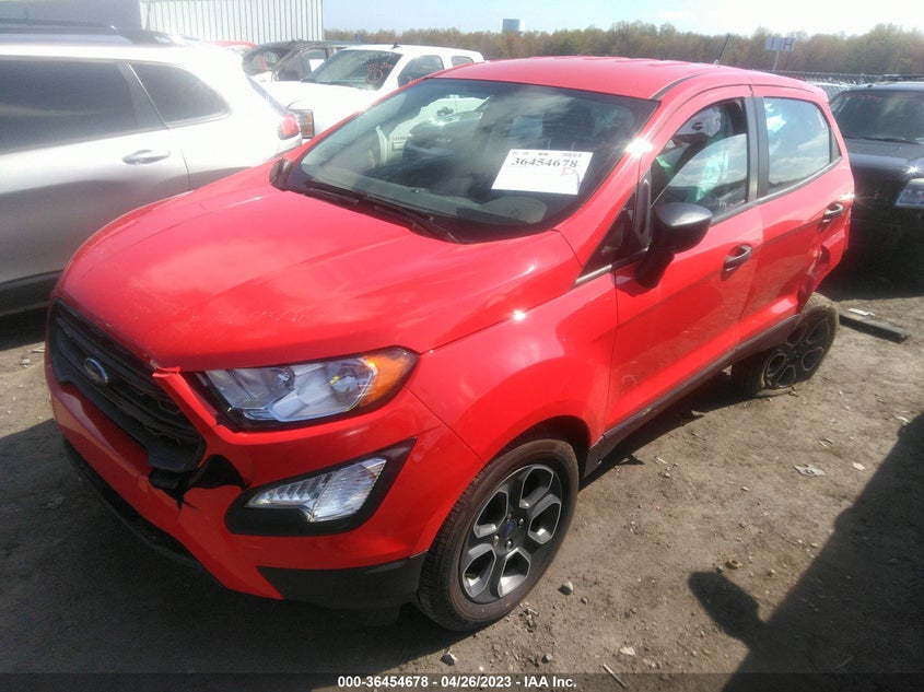 VIN MAJ3S2FE3MC426765 2021 FORD ECOSPORT S