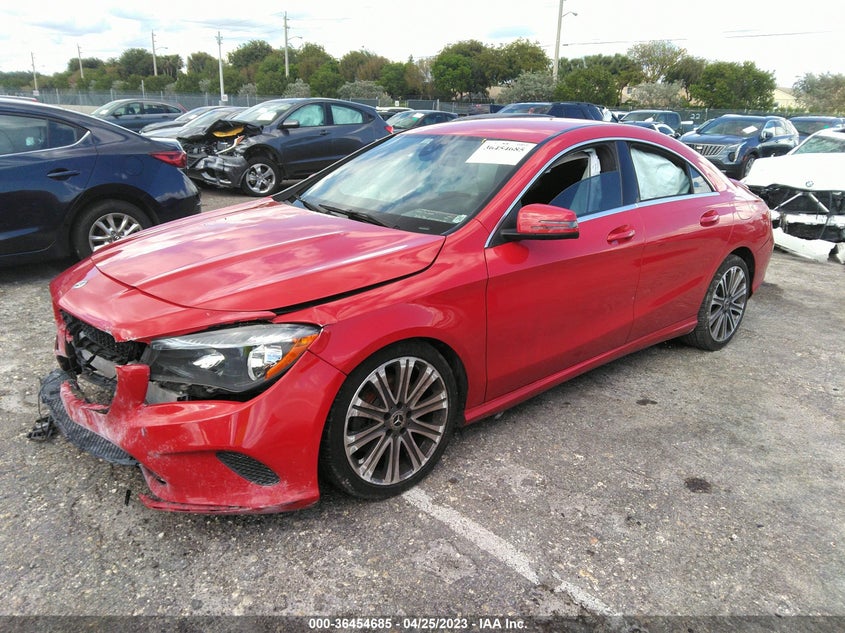 VIN WDDSJ4EB5JN596854 2018 MERCEDES-BENZ CLA CLA 250