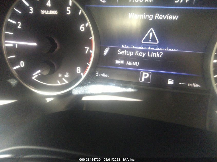 2023 NISSAN MAXIMA SV - 1N4AA6CV0PC507877