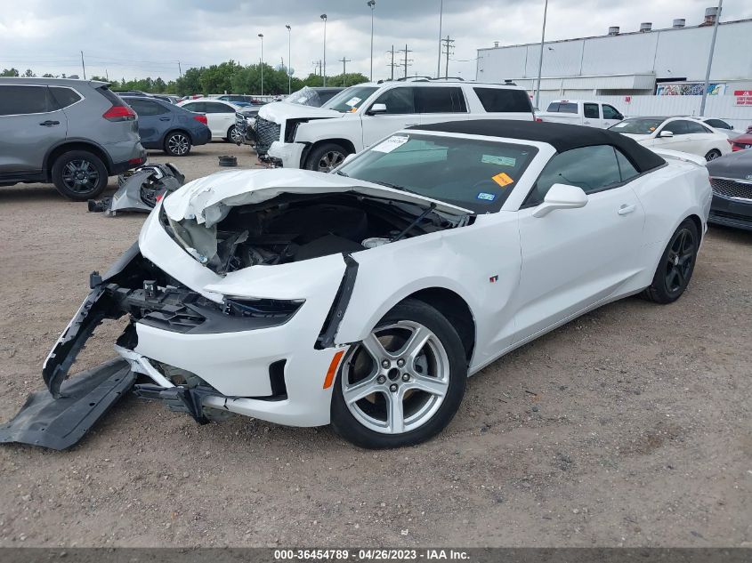 2020 CHEVROLET CAMARO 1LT - 1G1FB3DS7L0114799