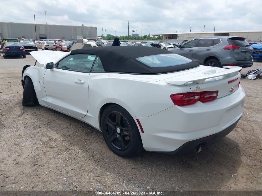 2020 CHEVROLET CAMARO 1LT - 1G1FB3DS7L0114799