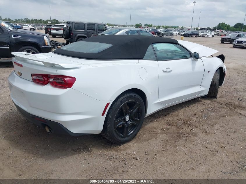 2020 CHEVROLET CAMARO 1LT - 1G1FB3DS7L0114799