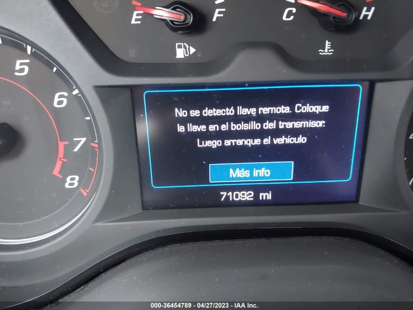 2020 CHEVROLET CAMARO 1LT - 1G1FB3DS7L0114799