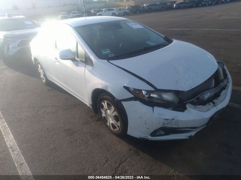 2013 HONDA CIVIC HYBRID - 19XFB4F23DE203014