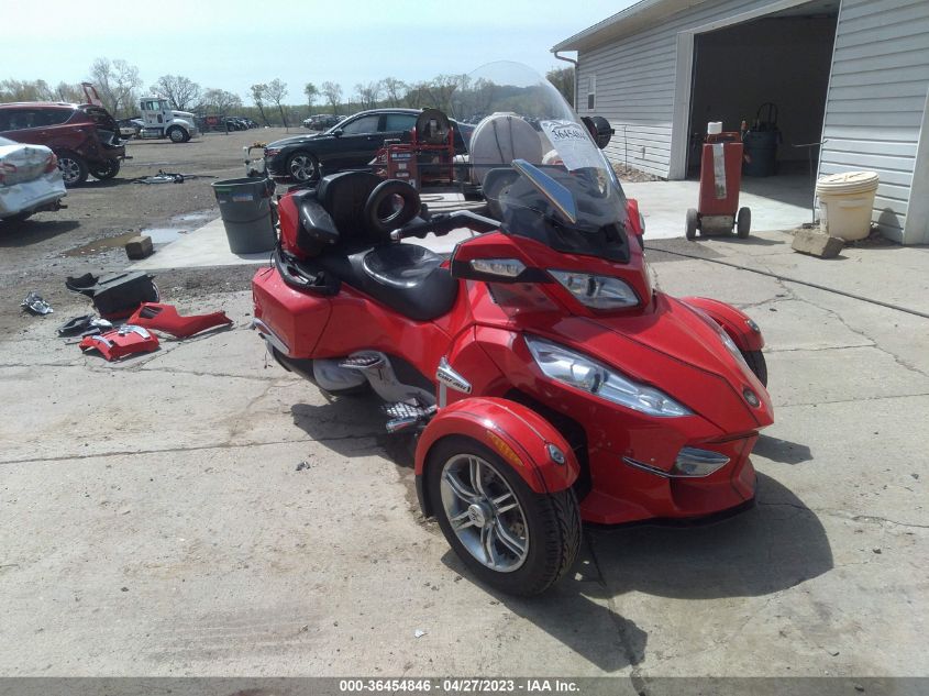 2011 CAN-AM SPYDER ROADSTER RTS - 2BXJBHC11BV001031