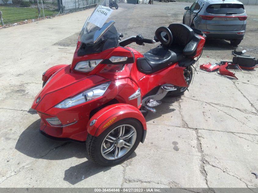 2011 CAN-AM SPYDER ROADSTER RTS 2BXJBHC11BV001031
