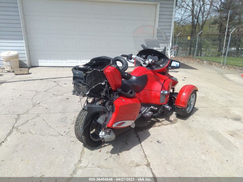 2011 CAN-AM SPYDER ROADSTER RTS 2BXJBHC11BV001031